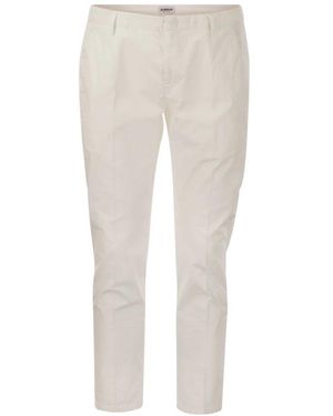 Dondup Slim-Fit Trousers - Natural