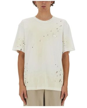 Helmut Lang Painted Tee - Naturel