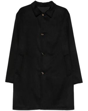 KIRED Single-Breasted Coats - Black
