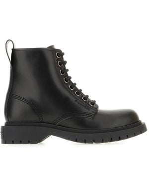 Givenchy Schoenen ,Zwart ,Leer Leren Enkellaarsjes