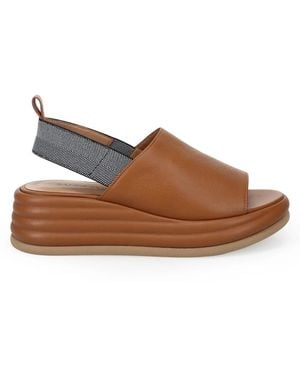 Sangiorgio Wedges - Marron