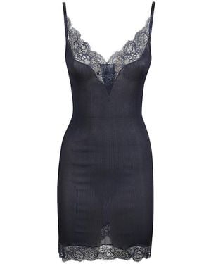 Saint Laurent Short Dresses - Blue