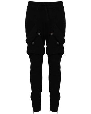 LA HAINE INSIDE US Trousers > slim-fit trousers - Noir