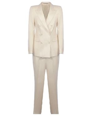 Tagliatore Double Breasted Suits - Neutro