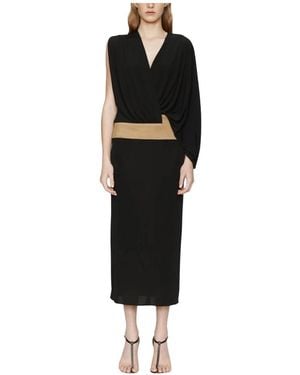 Christopher Esber Midi Dresses - Black