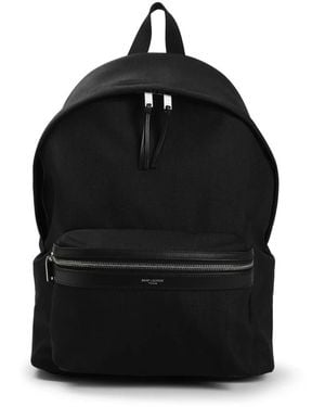 Saint Laurent Backpacks - Black