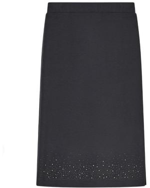 EA7 J Skirt - Schwarz