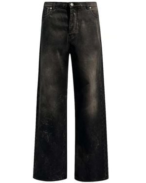 John Richmond Wide Jeans - Negro