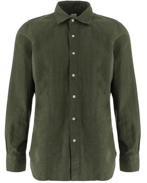 Finamore 1925 Casual Shirts - Green