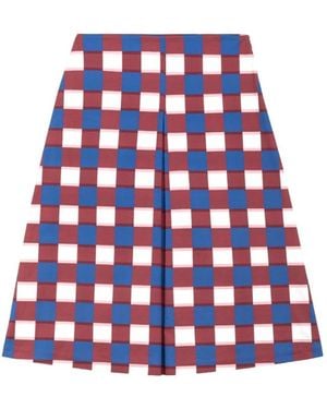 Alpha Studio Midi Skirts - Blue