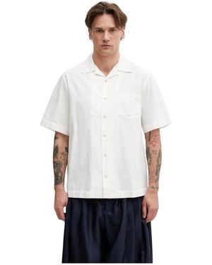 A.P.C. Short Sleeve Shirts - Blanco