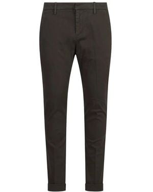 Dondup Broeken ,Bruin ,Katoen Pantalone Gaubert - Grijs