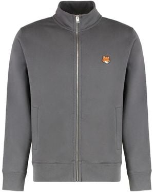 Maison Kitsuné Zip-Throughs - Grey