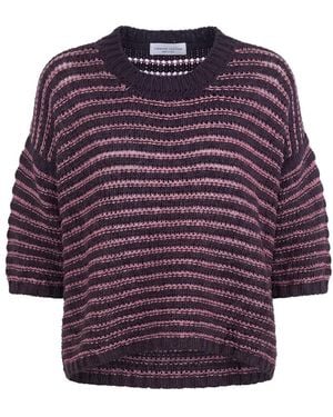 Roberto Collina Round-Neck Knitwear - Violet