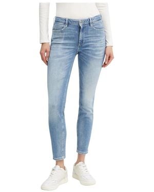 Guess High-Rise 1981 Skinny Jeans - Blauw