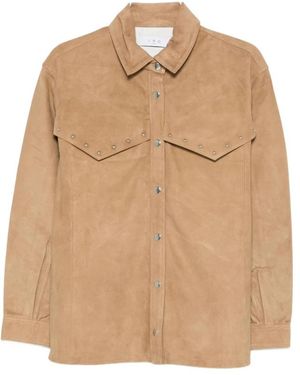IRO Casual Hemd Brayden - Natur