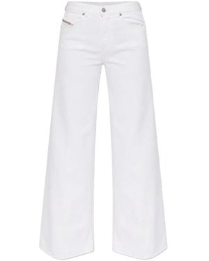 DIESEL Wide Jeans - Blanco