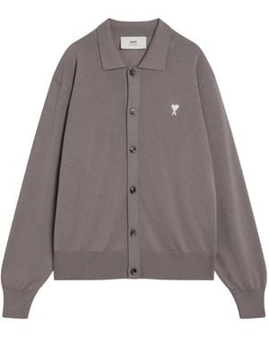 Ami Paris Cardigans - Grey