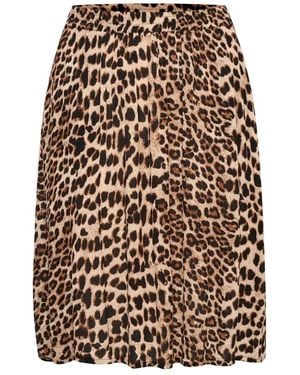 Kaffe Midi Skirts - Natural