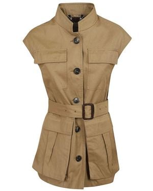 Dries Van Noten Vests - Natural