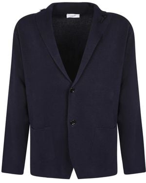 Lardini Jassen ,Blauw ,Katoen Cardigan