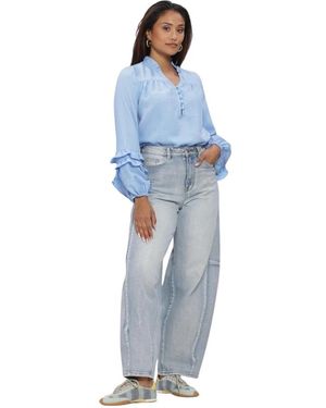 Ydence Bluse Jacky - Blau