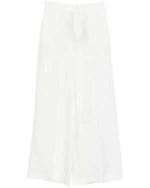 Twinset Wide Trousers - White