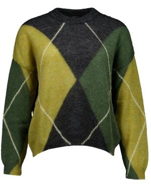 Nenette Round-Neck Knitwear - Verde