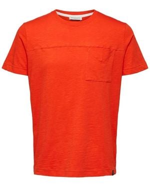 SELECTED T-Shirts - Rosso