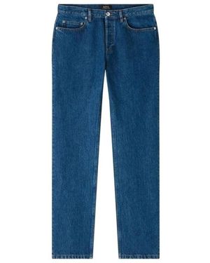 Dries Van Noten Straight Jeans - Azul