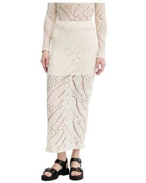 Desigual Woolf Rok - Naturel
