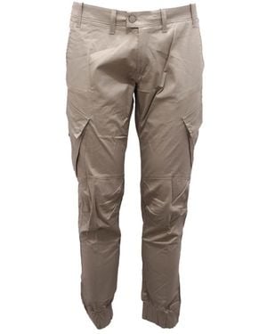 Hōsio Slim-Fit Trousers - Grey