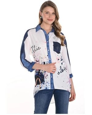 FRANK LYMAN Shirts - Bleu