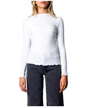 ONLY Round-Neck Knitwear - Wit