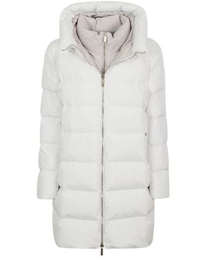 Moorer Jassen ,Wit ,Nylon Klie Jacket