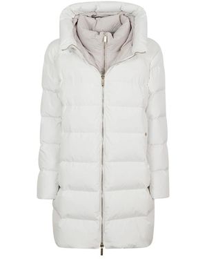 Moorer Jassen ,Wit ,Nylon Klie Jacket