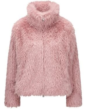 Milestone Faux Fur & Shearling Jackets - Rosa
