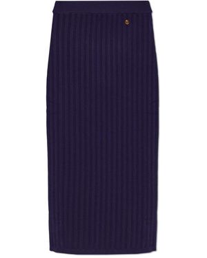 Versace Pencil Skirt - Blauw