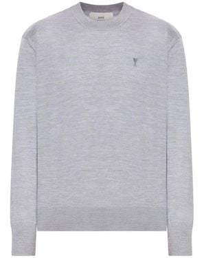 Ami Paris Sweatshirts - Grigio