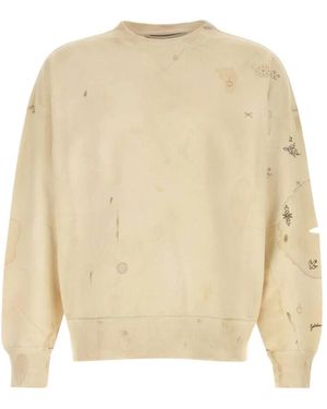 Golden Goose Sweatshirts - Natural