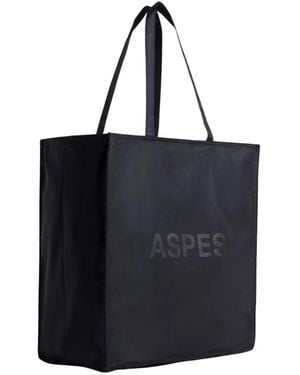 Aspesi Tote Bags - Black