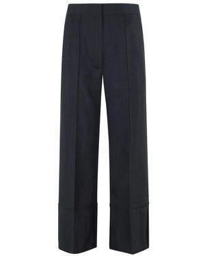 Theory Straight Trousers - Blu