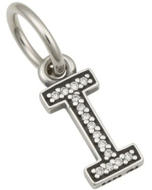 PANDORA Buchstabe I Charm - Mettallic
