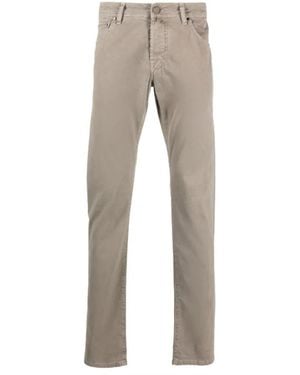 Jacob Cohen Slim-Fit Trousers - Grey