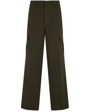 Dries Van Noten Wide Trousers - Green
