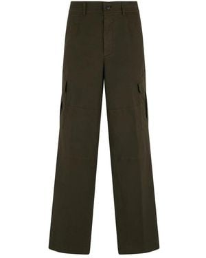 Dries Van Noten Wide Trousers - Green