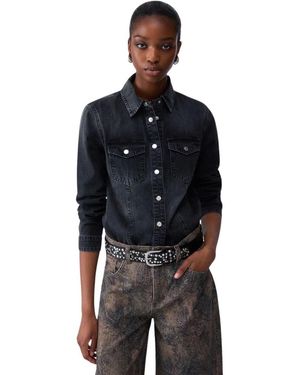 Liu Jo Denim Shirt - Zwart