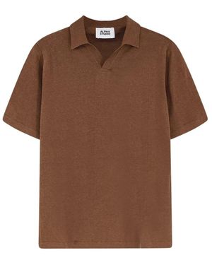 Alpha Studio Skipper Polo - Bruin