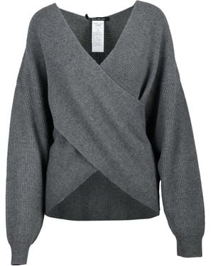 Pennyblack Weicher Strickpullover Mix - Grau