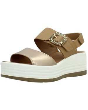 Igi&co Schoenen ,Leer Sandalo - Metallic